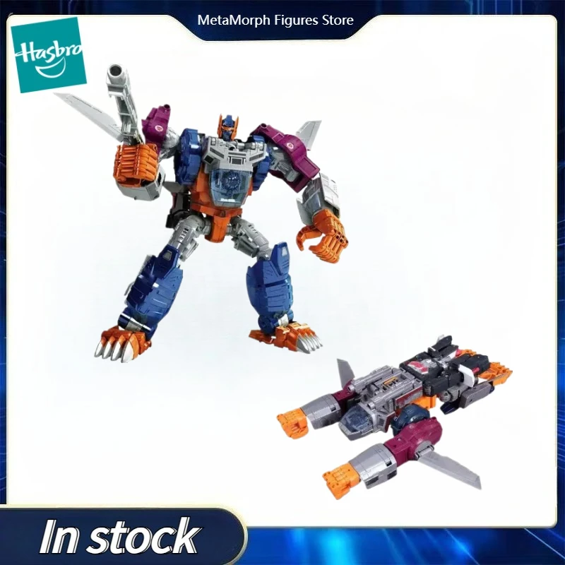 

Original Hasbro Transformers Power of The Primes E0904 EVOLUTION OPTIMAL OPTIMUS Deluxe Class Anime Figure Action Model