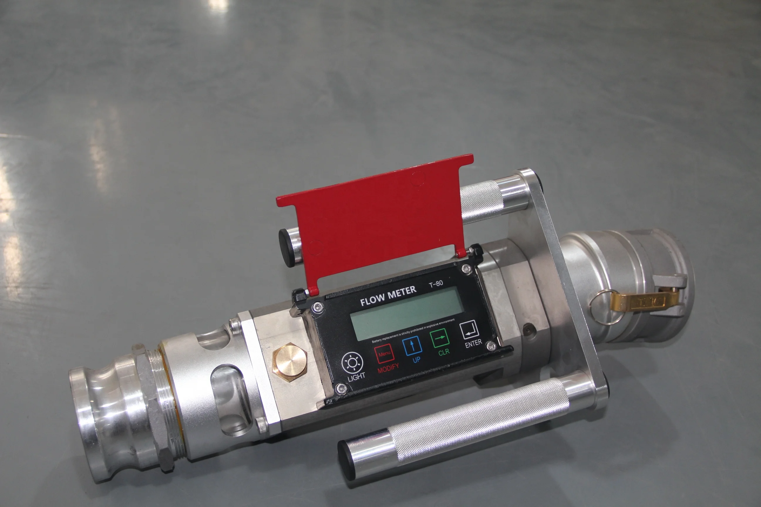 

Portable Gravity Feed Fuel Flow Meter T-80 Easy-Install Flow Sensor For Industrial Gas Station Unloading