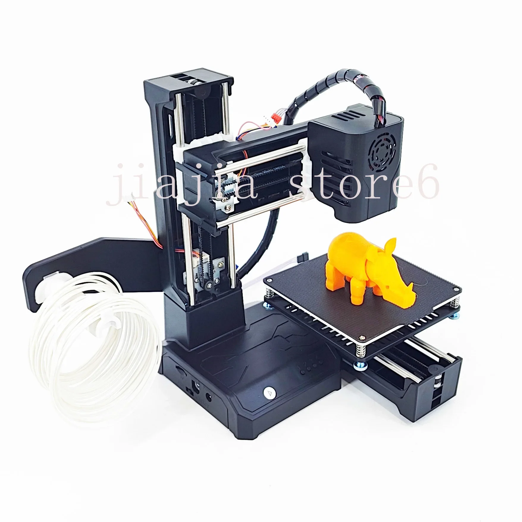 K9 Mini 3D Printer Easy to Use Entry Level  Gift 3D Printer FDM TPU PLA Filament 1.75mm Black