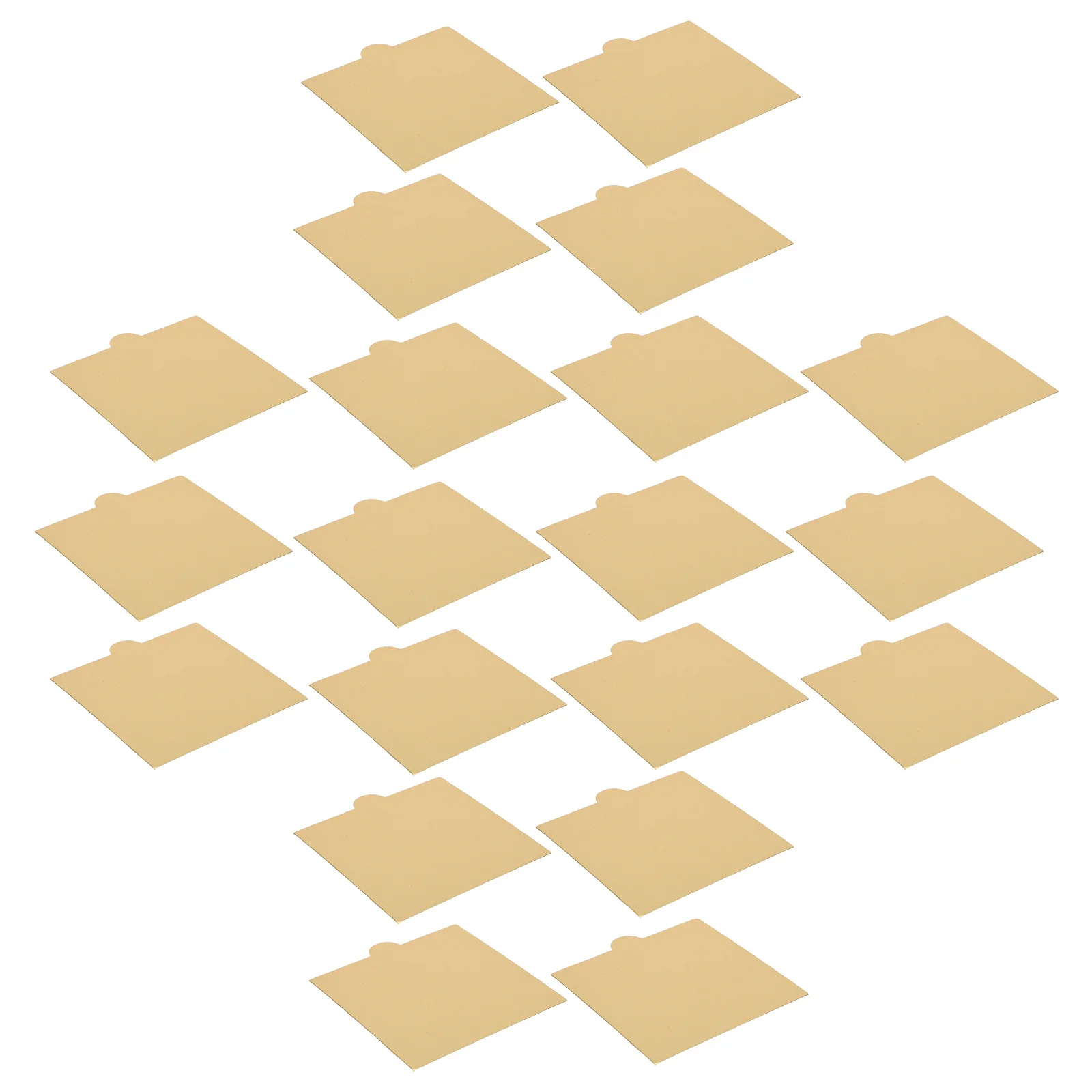 

200 шт. квадратные доски для мусса 3,5 "золотая картонная основа для демонстрации десертов, принадлежности для украшения хлебобулочных изделий, мини-тарелка, одноразовая тарелка для торта