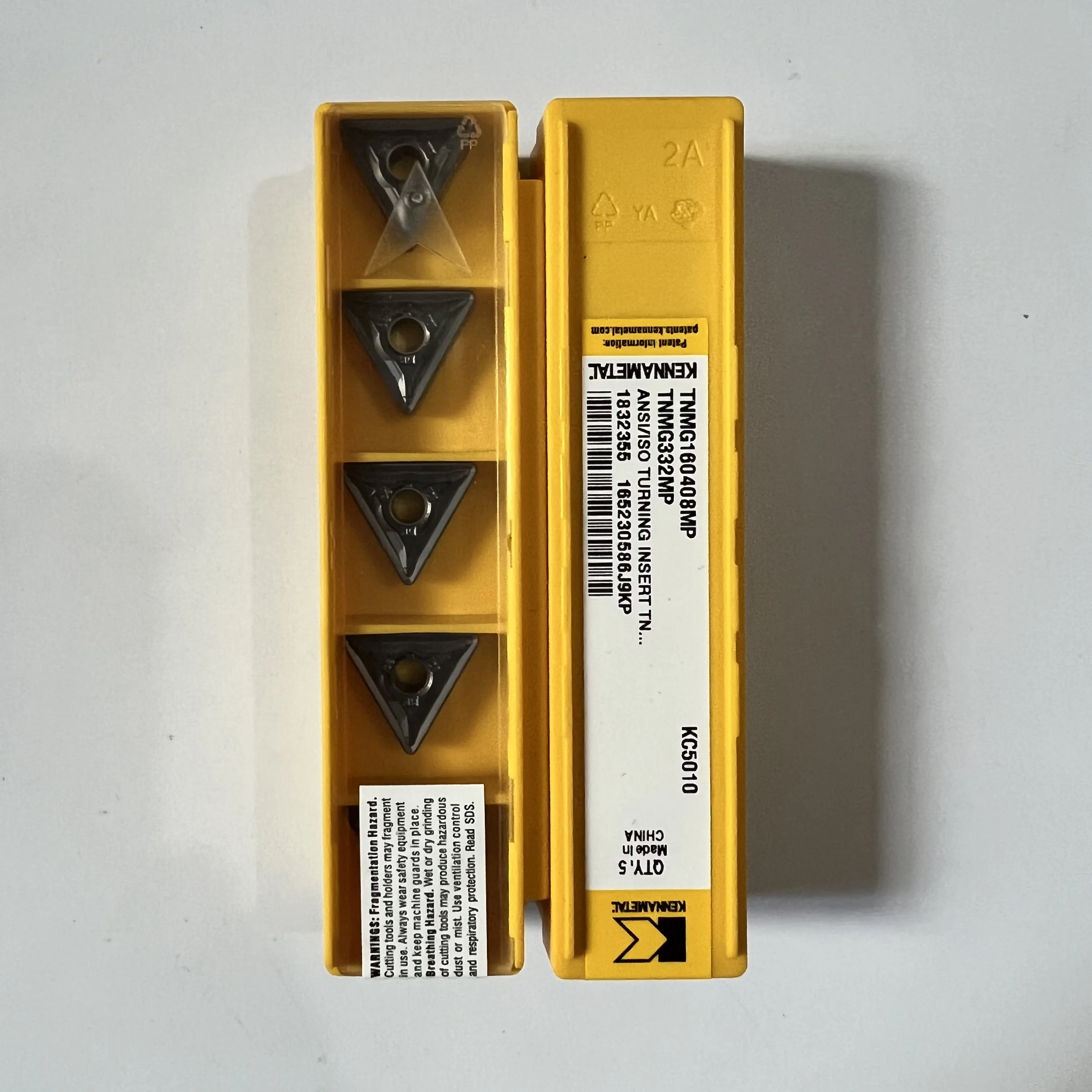 

CNC blade, hard alloy cutting blade TNMG160408MS KC5010