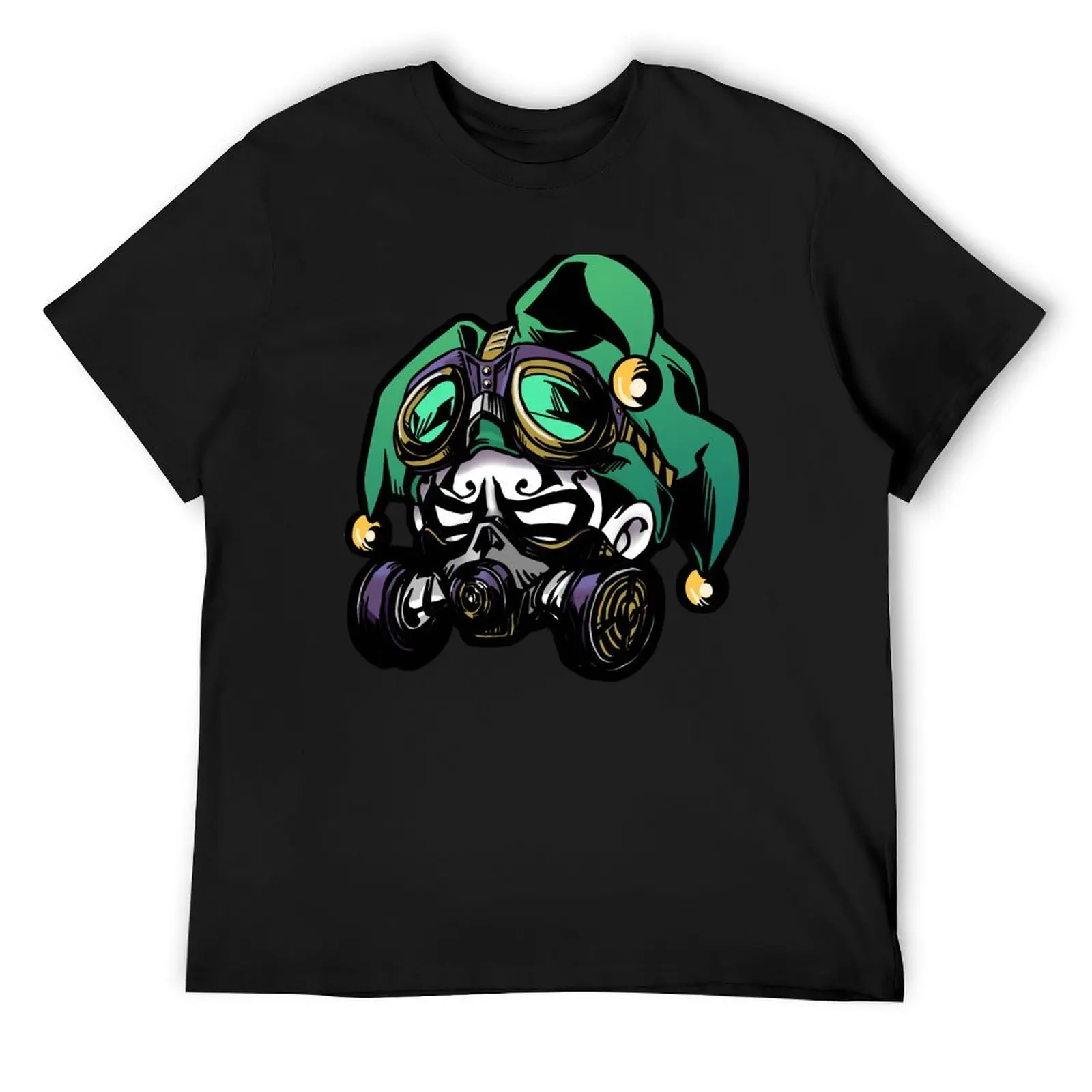 

WickedJexter Respirator T-Shirt cotton graphic tees korean fashion new edition men clothing