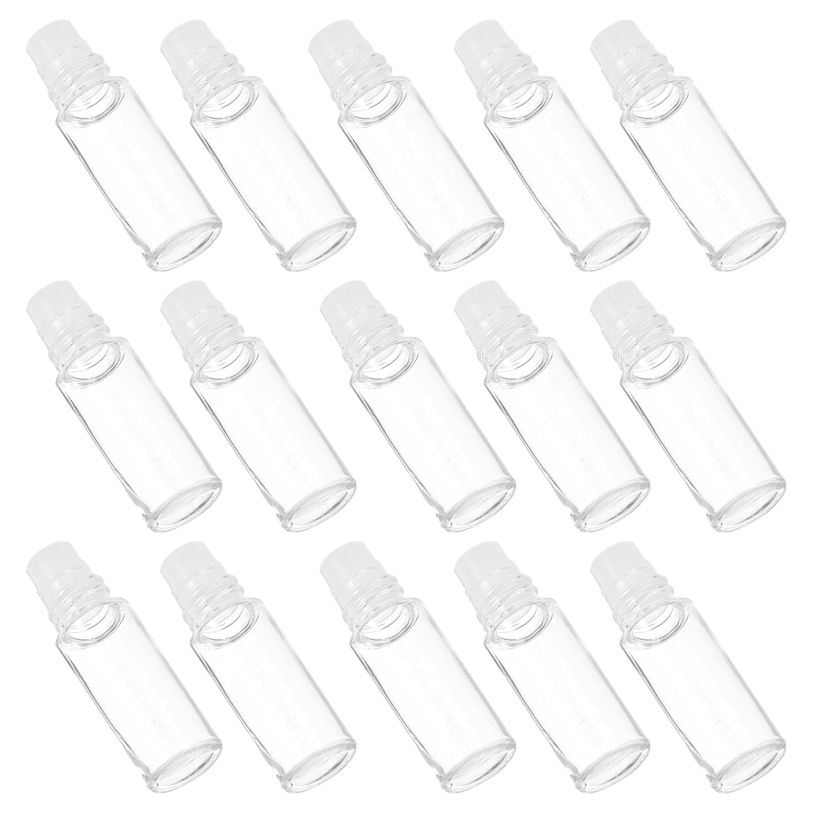 20 Pcs Loose Powder Bottle Leak-proof Container Women Make up Screw-type Glitter Plastic Open-hole Empty Makeup Holder