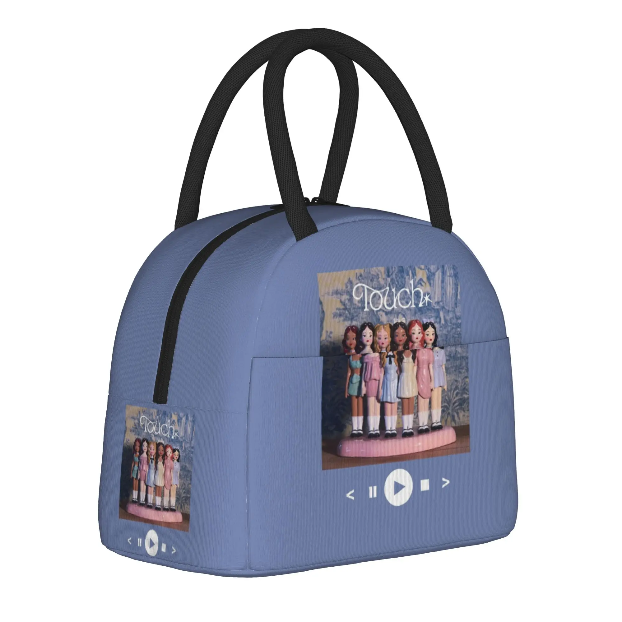 Katseyes Kpop Girl Group  Insulated Lunch Bags Thermal Bag Meal Container  Large Tote Lunch Box Bento Pouch Office  Travel