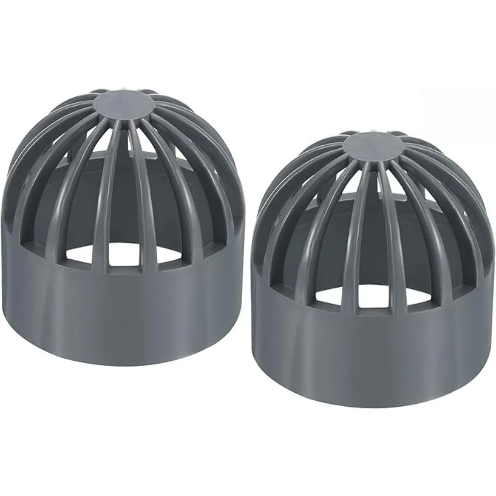 1-2Pcs I.D20-110mm Pvc Vent Cap Filter Isolatie Screen Water Tank Permeabel Joint Aquarium Zeevruchten Zwembad Overloop Buisleid