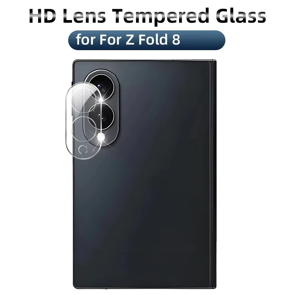 3PCS Tempered Glass for Samsung Galaxy Z Fold 8 ultra 8 7 6 Back Camera Lens Anti-Scratch& Anti-fingerprint Protector Film