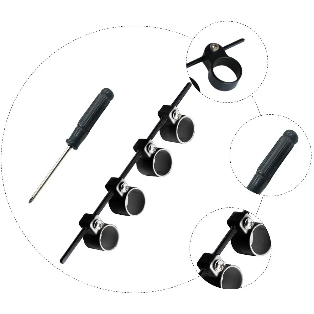 

2pcs Guitar Finger Extensor Trainer Durable Lightweight Practice Anywhere High Elasticity Smooth Surface Electric Bass Ukulele