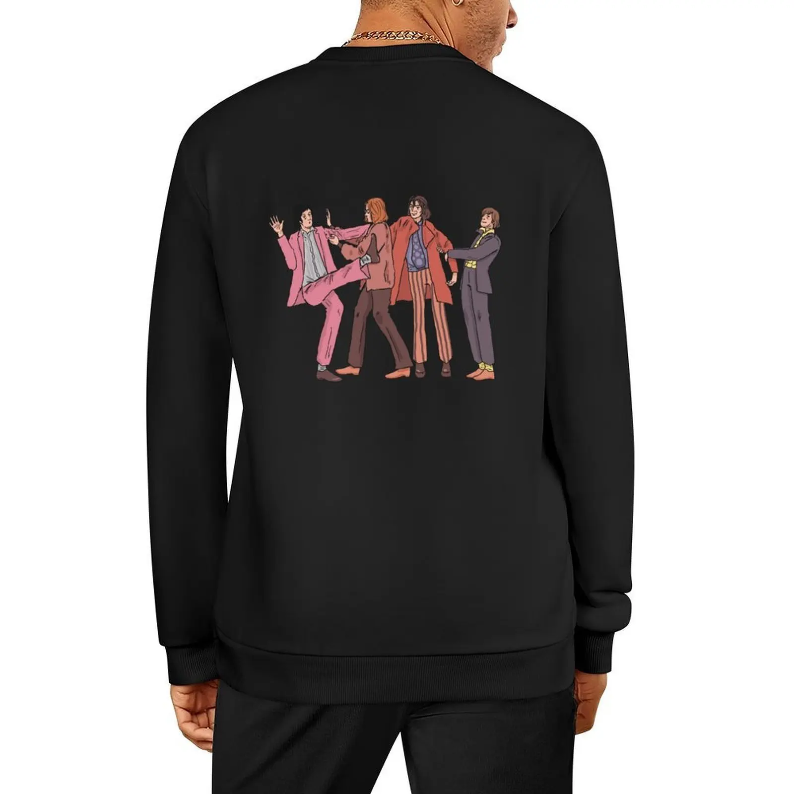 

Illustration of The Fav 4 Pullover men's winter sweater autumn jacket men men's coat men wear sweatshirt