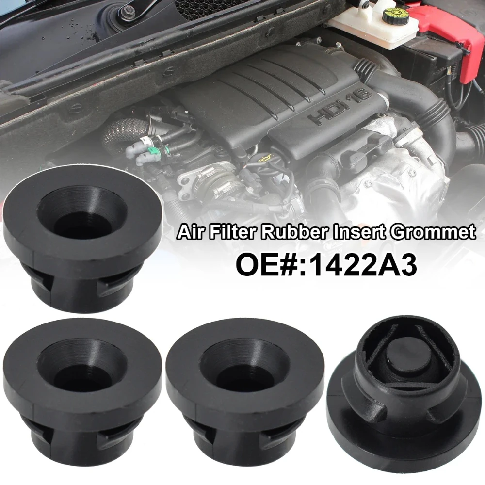 Junta de filtro de aire para Citroen Peugeot Ford, tapón de filtro de aire, junta de soporte del colector de admisión, accesorios automotrices, 4/8/12 Uds.