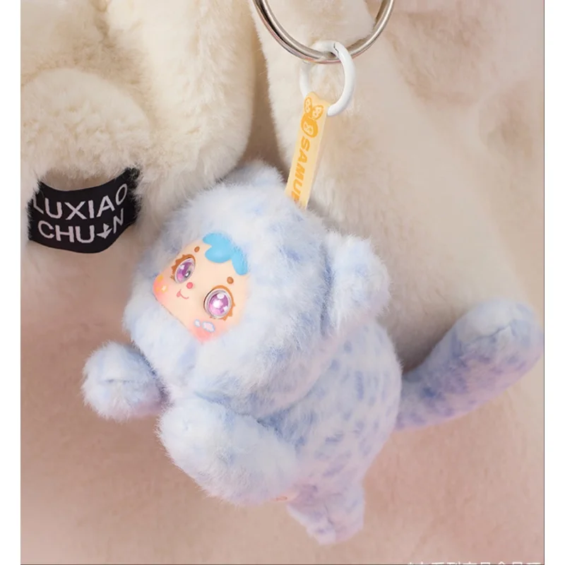 صندوق دمية صموئيل القطيفة العمياء، صندوق غامض لطيف على شكل قطة صغيرة هدية عيد ميلاد