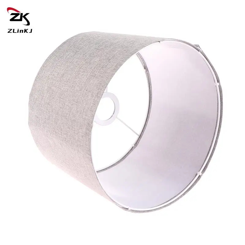 Dismountable Lamp Shade Light Lampshade Shades Cover Linen Table Floor Chandelier Drum Pendant Lamps Wall Replacement Bedside