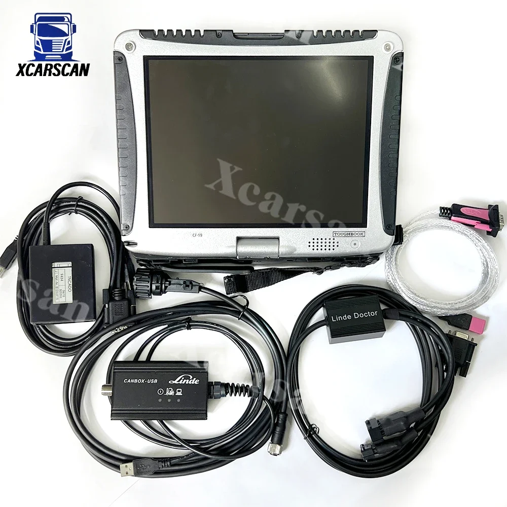 CF19 Laptop Full set For Jungheinrich Judit Incado SPP Interface Linde canbox doctor SH ET Forklift Diagnosis Scanner Tools