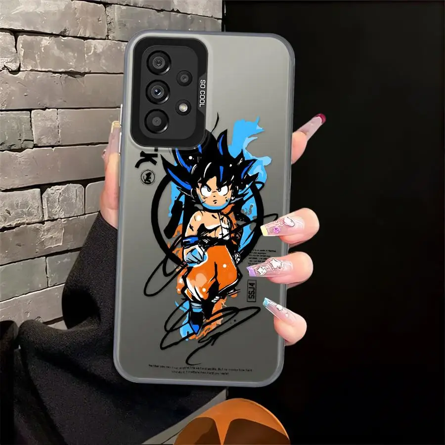 لعبة دراغون بول الكرتون جوكو لينة غطاء حقيبة لهاتف سامسونج جالاكسي A12 A23 A13 A25 A22 A14 A32 A24 A15 A16 A34 #6