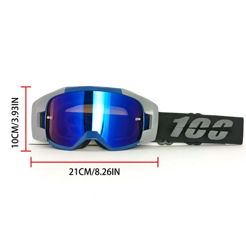New Motorcycle Glasses Windproof Dustproof Sandproof HD Lenses Motocross Goggles Dirt Bike ATV Riding Sunglasses