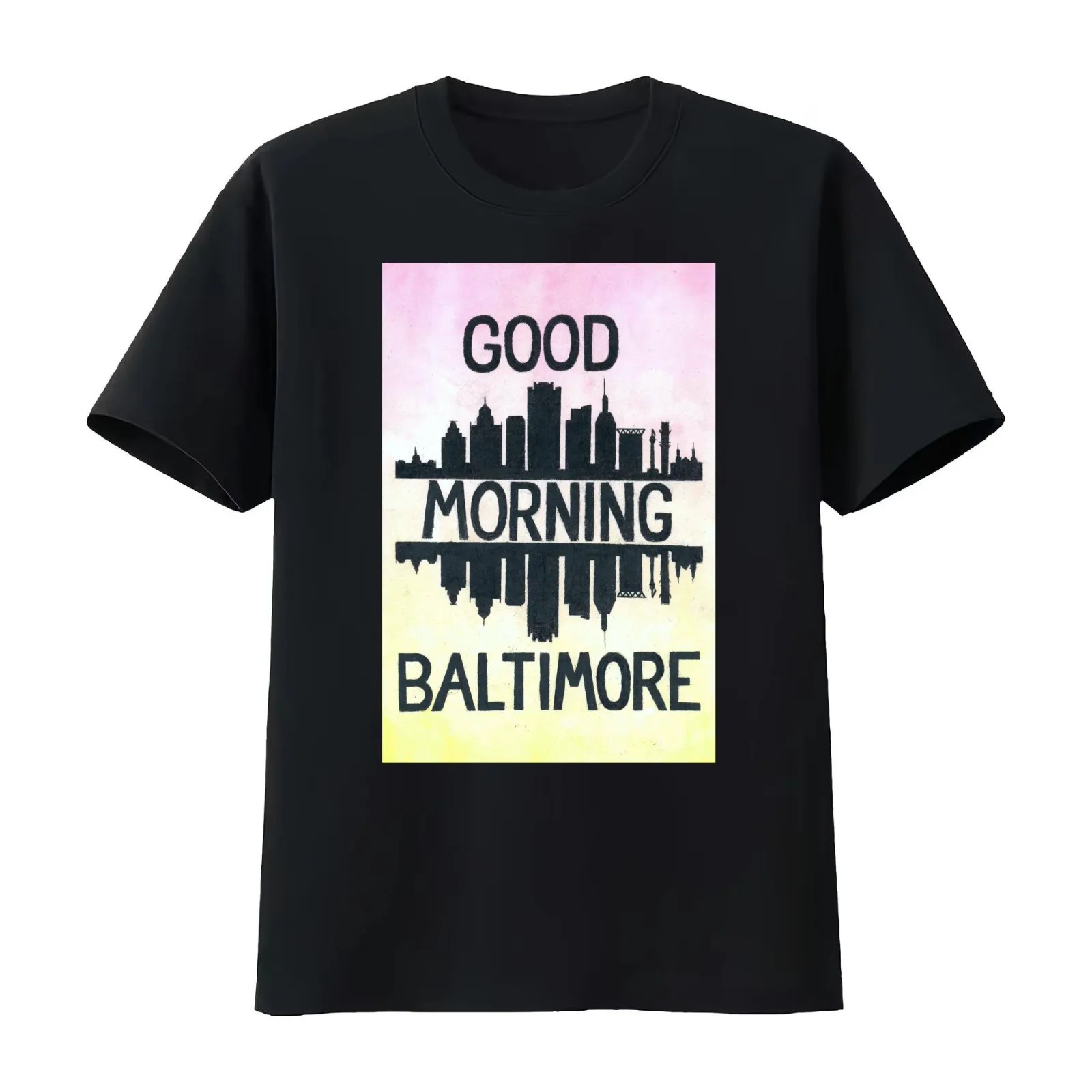 Hairspray - Good Morning Baltimore! T-Shirt Summer Casual Cotton Tee Oversized Streetwear Tops Vintage Graphic Print