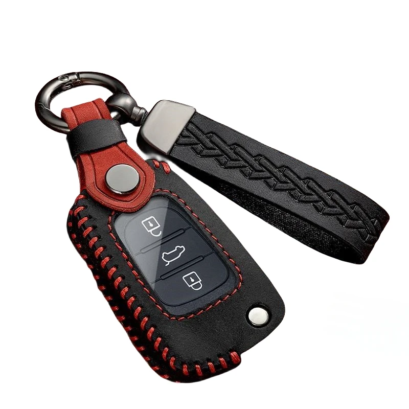 New Fashion Car Folding Key Case Cover Fob For Hyundai I20 I30 Elantra Azera Veracruz Veloster Kia Rio K7 K5 Sportage Sorento