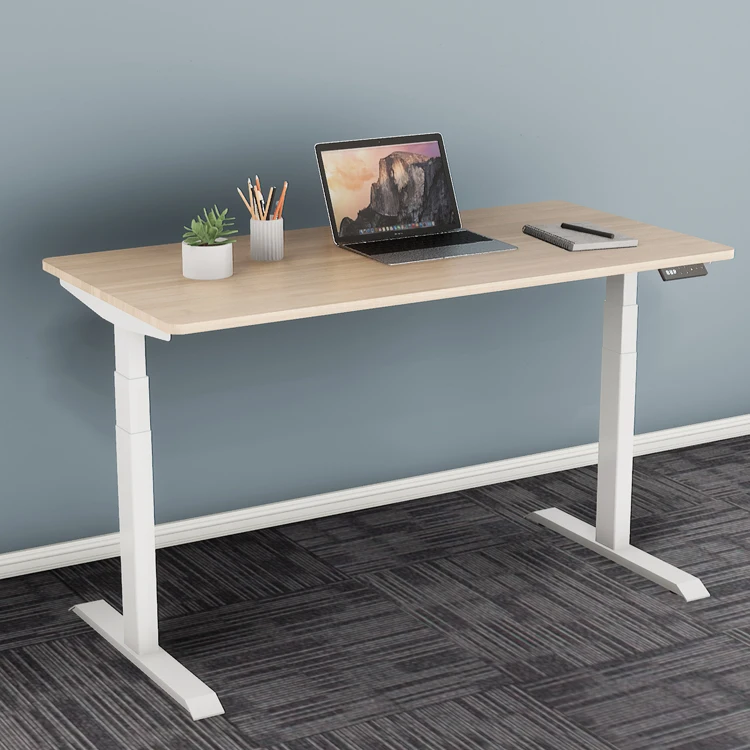 Ergonomic office  Dual Motor Electric Standing Desk Frame Adjustable Height Sit To Stand Desk