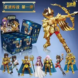 Action Toy Figures Action Figure Saint Seiya 12cm Electroplated armor Q-version anime characters