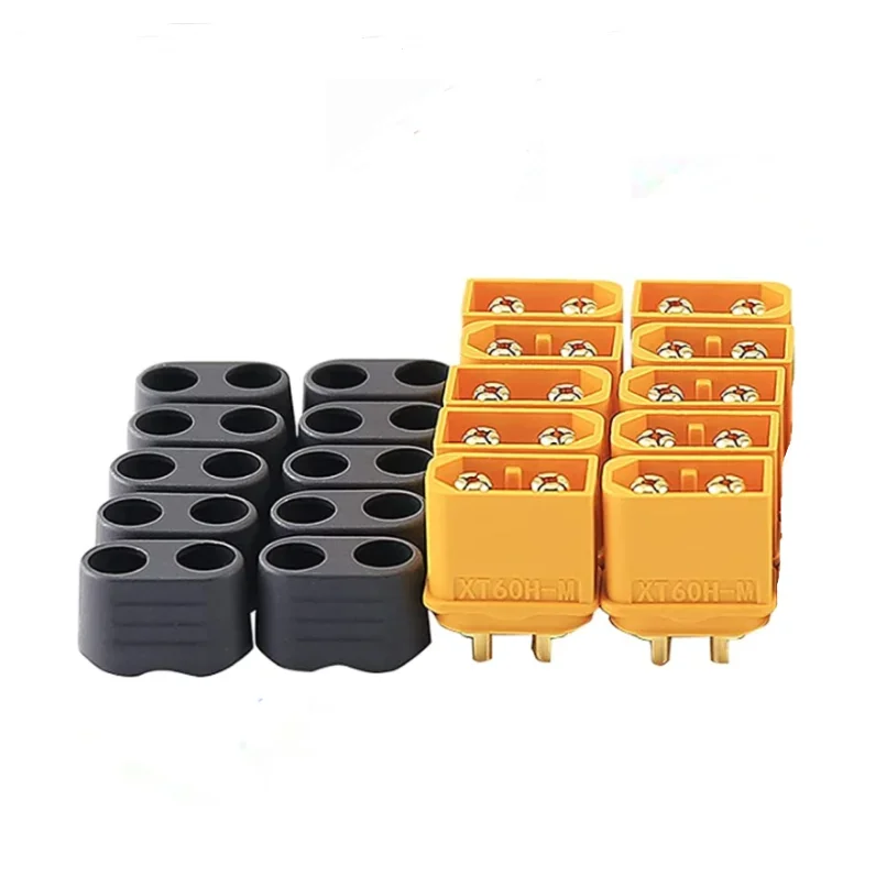 5/10 Pairs  XT60H connector plug with Sheath Housing Female / male XT60 plug for RC Lipo Battery cars fpv drones Airplane