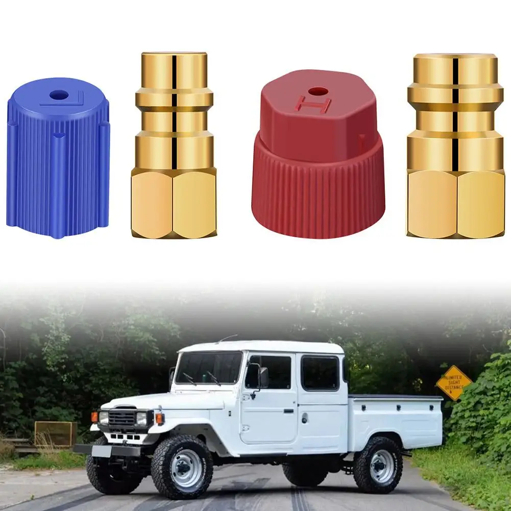 R12 R22 إلى R134a طقم retrotretros ، R12 R22 إلى R134a محولات ، مجموعة منخفضة عالية ، جانب S5y6 المناسب ، 7 16 "، 2