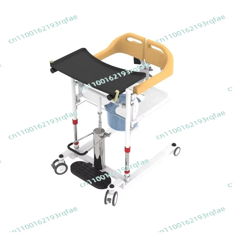 

Ручное кресло-подъемник для пациента, мобильное кресло-переноска для душа с кроватью, ванной, грузоподъемность 120 кг, домашнее медицинское оборудование безопасности