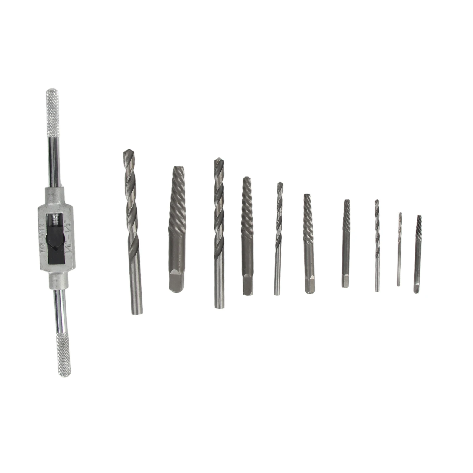 Broken Screw Extractor Set Bolts Fastners Taken Out Removal Tool For Remove Damaged Rusted Or Stripped Screws Bolts Fasteners