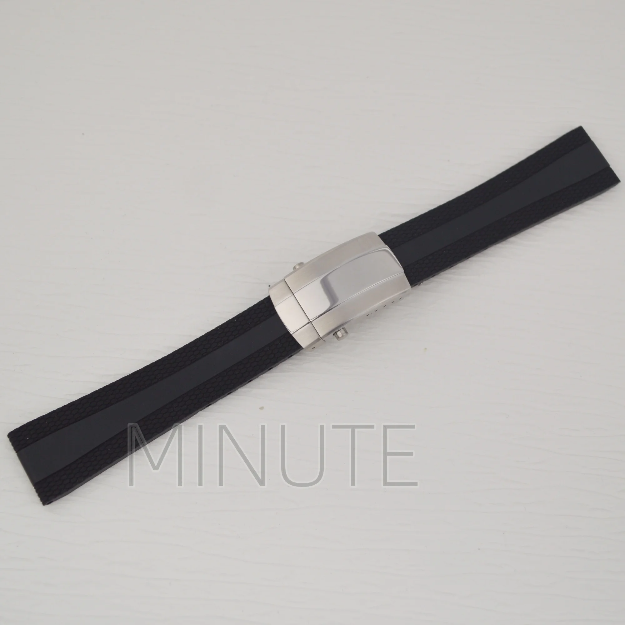 22mm Watch Strap Rubber Bracelet Wristband For Superocean 44mm Watch Case Luxury Man's Watchband Parts Accessories Repair Tools