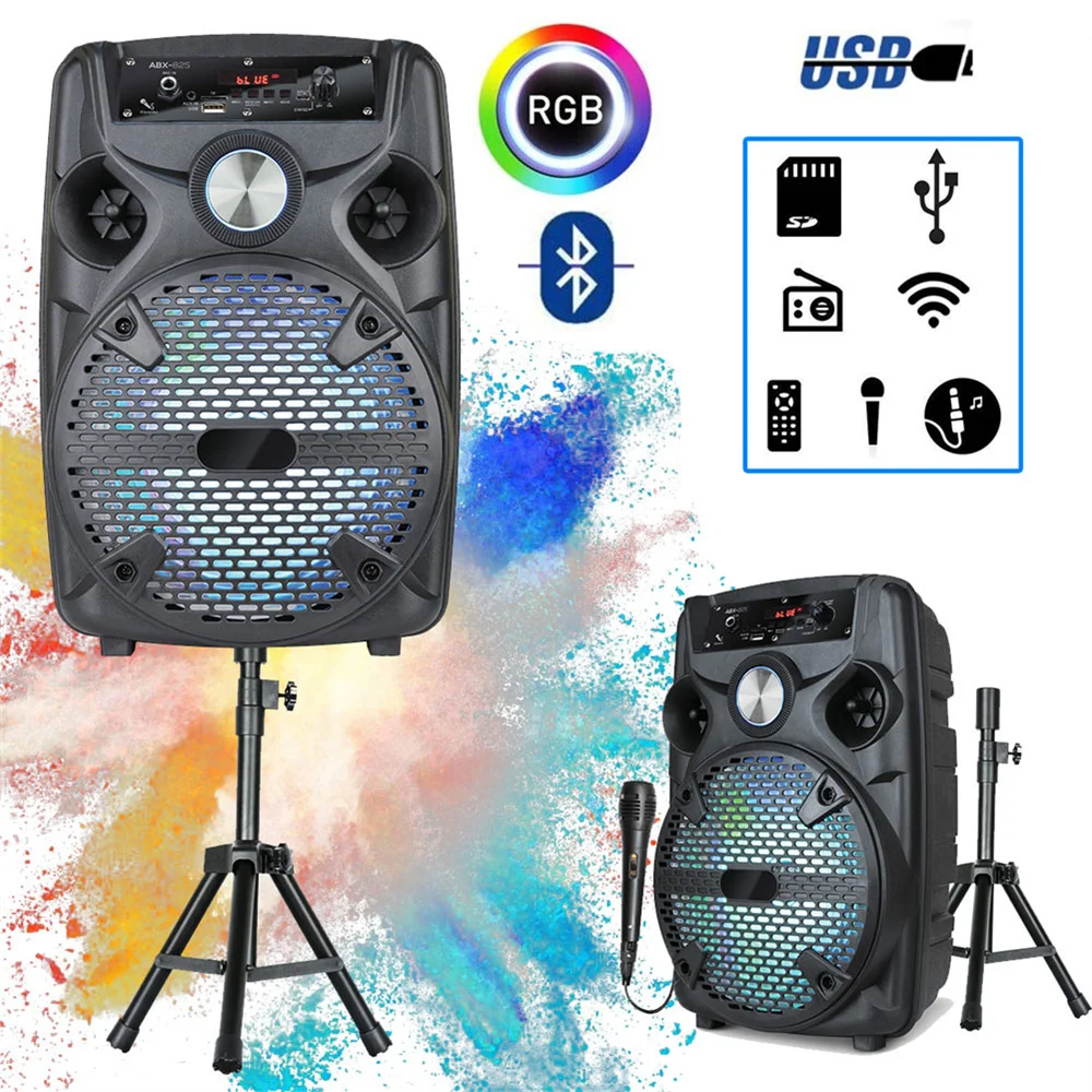 1100W Portable Bluetooth Party Speaker 8