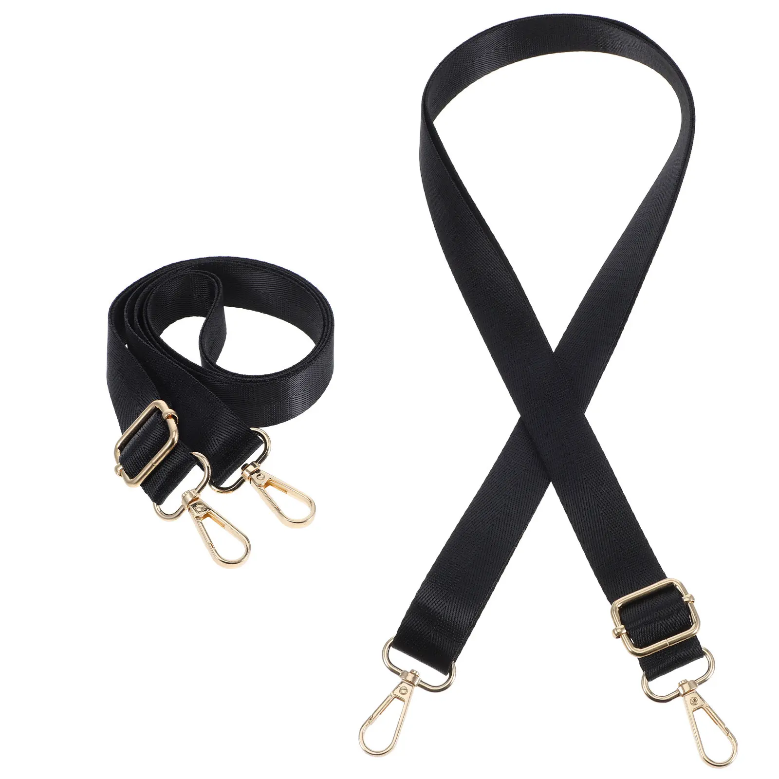 

2Pcs Adjustable Elastic Horse Blanket Leg Straps Double Swivel Snap Hooks Winter Slip-Resistant Secure Fit for All Sizes Black