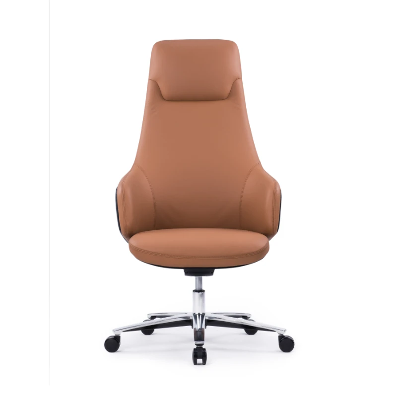 

High Back Revolving Boss PU Leather Executive Office Chair For Company Furniture