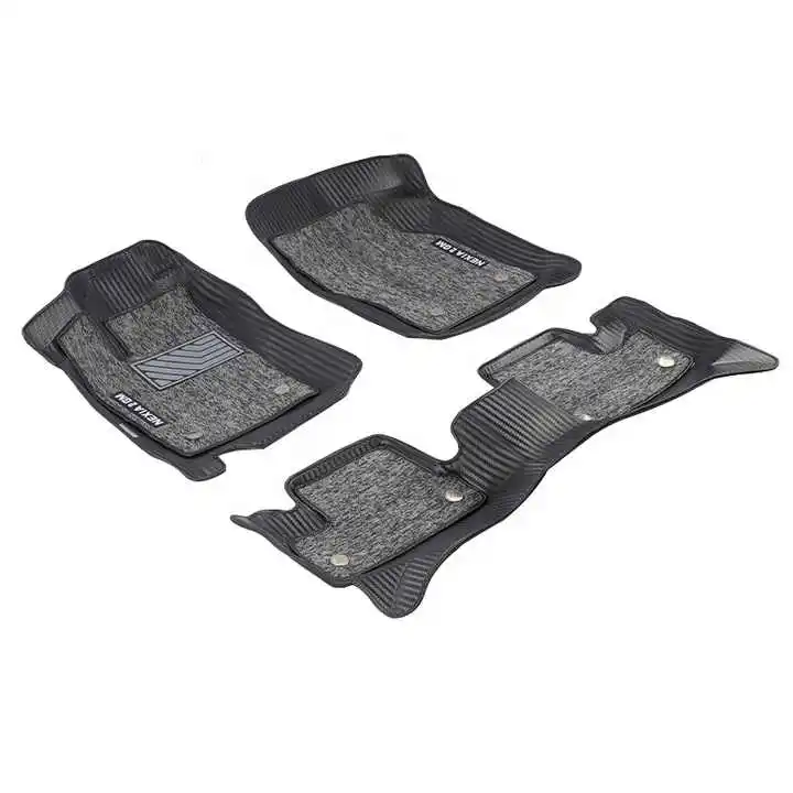 Manufacturer Of PVC Luxury Double Layer Car Floor Mats Wholesale From Chinese Factory 5D Car Mat For L200 2020