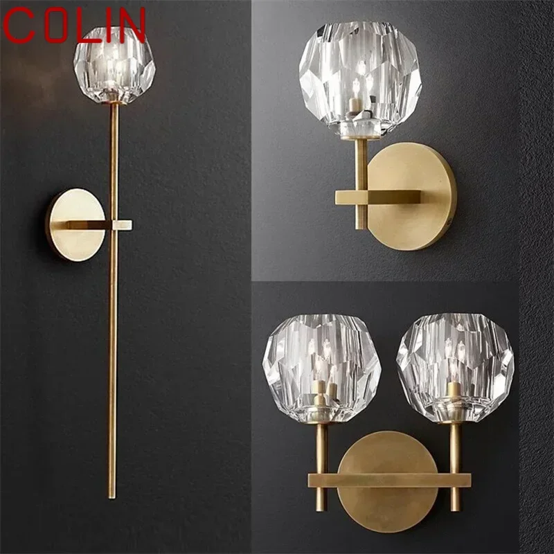 COLIN Nordic Wall Sconces Lamp Contemporary Lighting Fixtures for Home Indoor Living Room Decoration