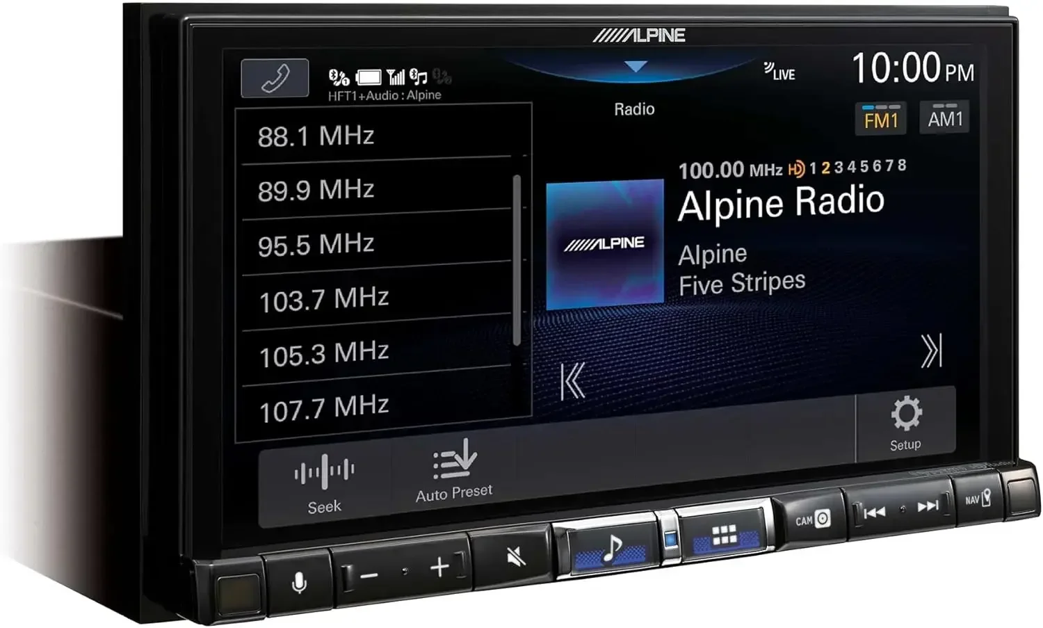 マルチメディアレシーバーILX-507,ワイヤレスCarPlay互換,Android Auto