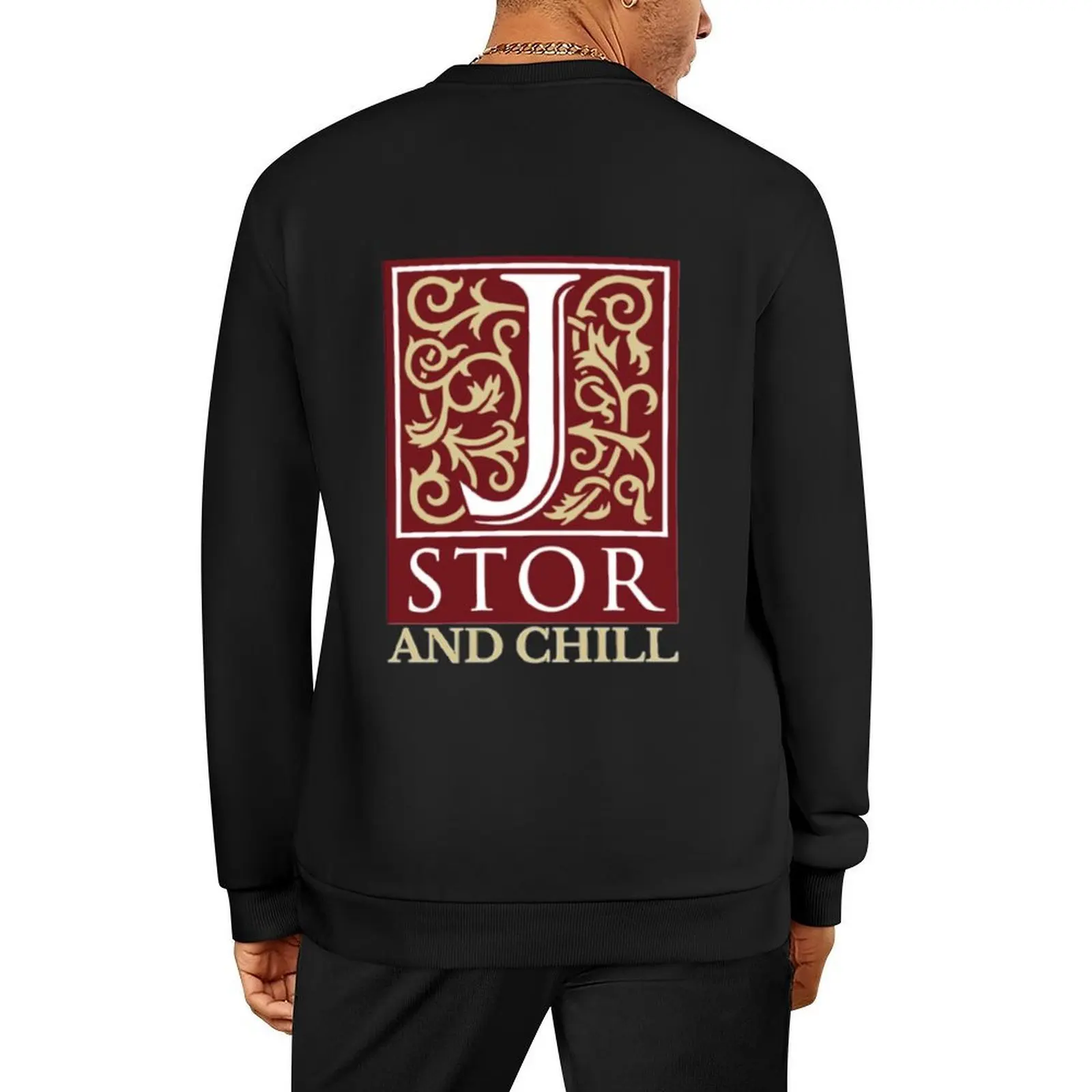 

jstor and chill design Pullover tracksuit autumn new products japanese style men's sweat-shirt set pullover