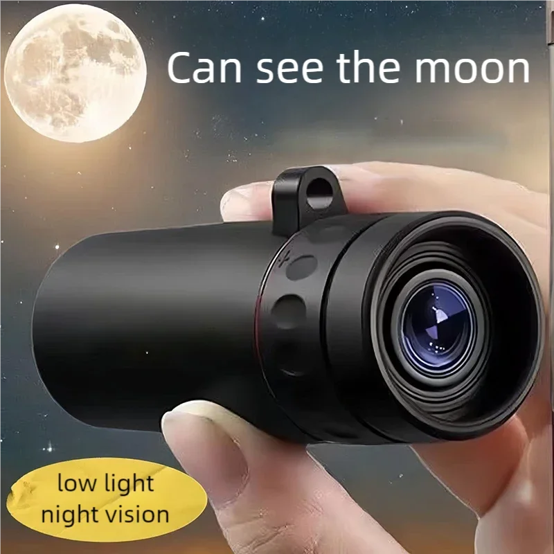 تلسكوب Xiaomi Youpin 2000X25 Hd أحادي العين أحادي العين عالي الطاقة للرؤية الليلية تلسكوب صغير محمول نطاق السفر
