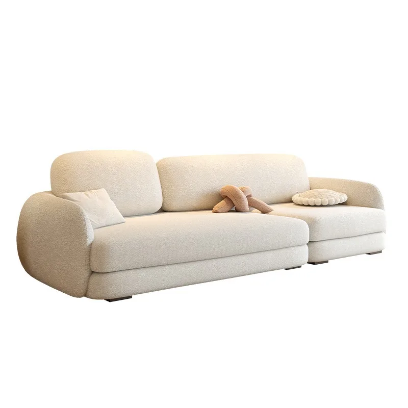 #Cat Scratch Resistant Fabric Modular Sectional Sofa Set Customizable Pet Friendly Living Room Furniture Solid Wood Legs Hotel