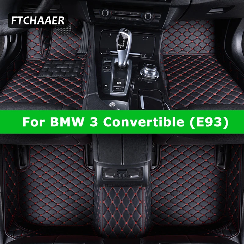 

FTCHAAER пользовательские автомобильные коврики для BMW 3er Convertible E93 2005-2013 авто ковры аксессуары для ног Coche