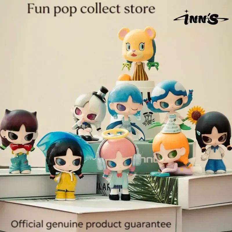 

Inns Blind Box Collectible Figure Genuine I Heard Series Trendy Toy Pvc Figurine Home Desktop Decor Ornament For Adult