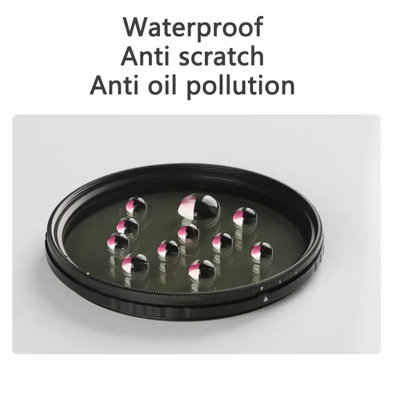 Lightdow ND2-400 Fader متغير قابل للتعديل ND تصفية 49 52 55 مللي متر 58 مللي متر 62 مللي متر 67 مللي متر 72 مللي متر 77 مللي متر 82 مللي متر ل مدفع نيكون سوني عدسة الكاميرا