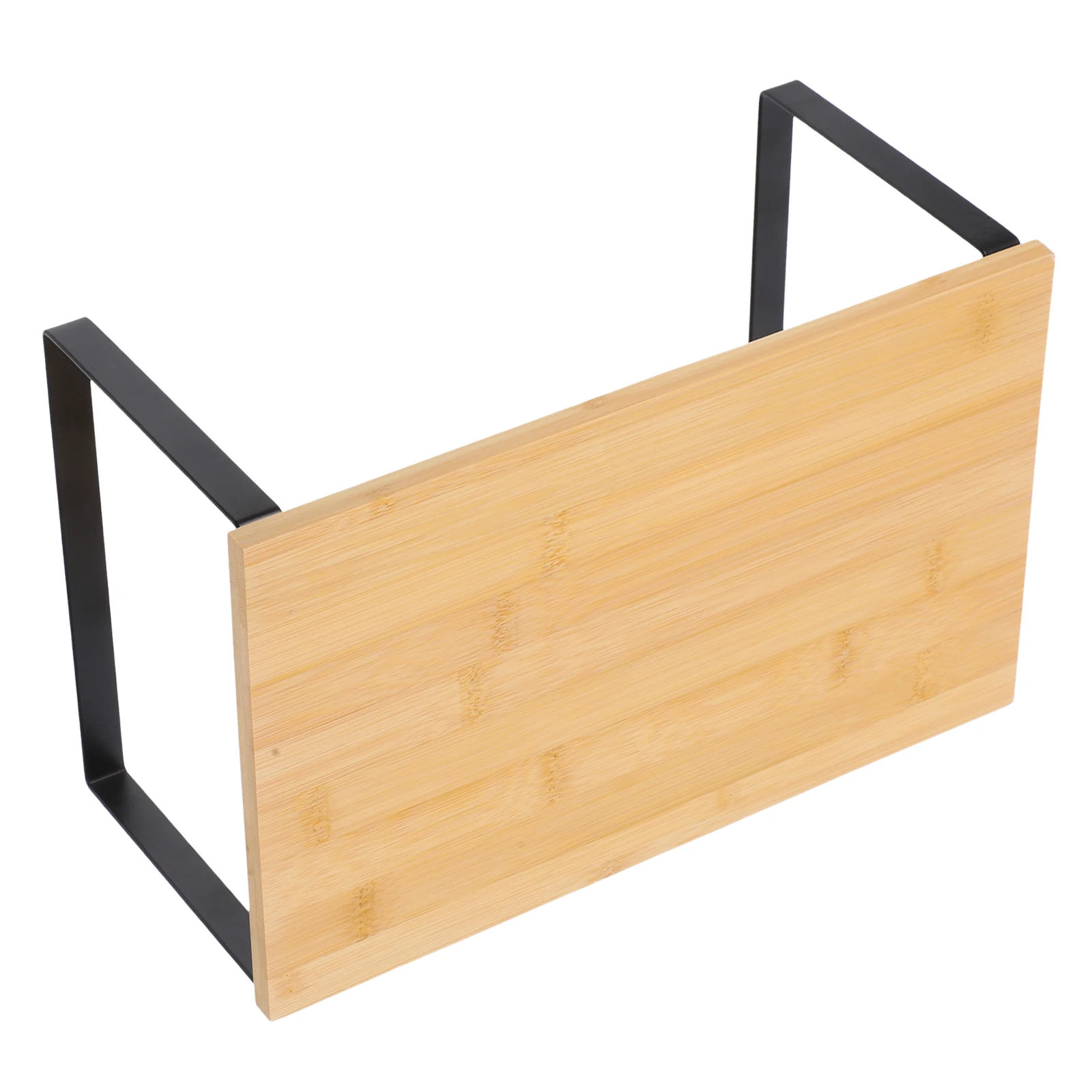 

Wooden Kitchen Storage Rack Spice Jar Holder Double layer Shelf Wrought Iron Material Seasoning Jars Rack Bathroom Toiletry