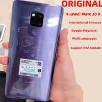 International Version HuaWei Mate 20 X Smart Phone 22.5W Charge 5000mAh Battery 7.2\