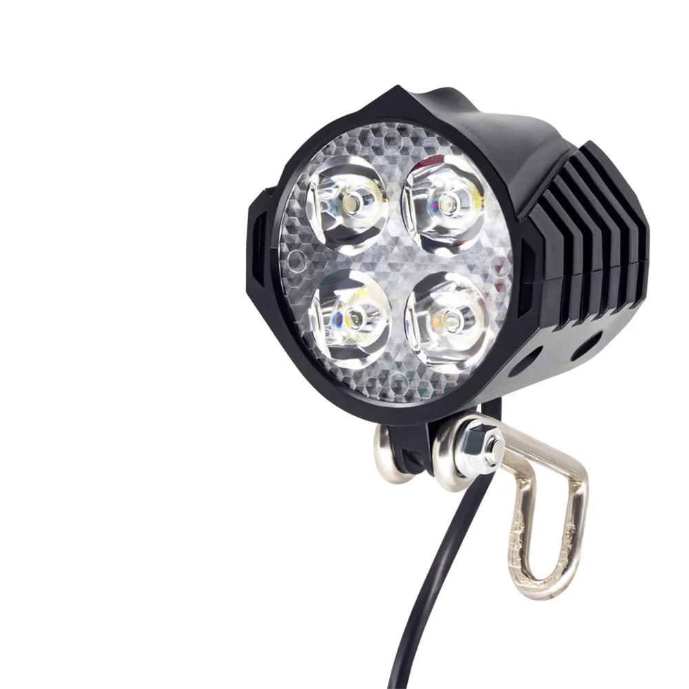 E-Bike Turn Signal Freio da luz traseira, farol com interruptor, bicicleta elétrica e lâmpada Scooter, 48V, 36V, DK336