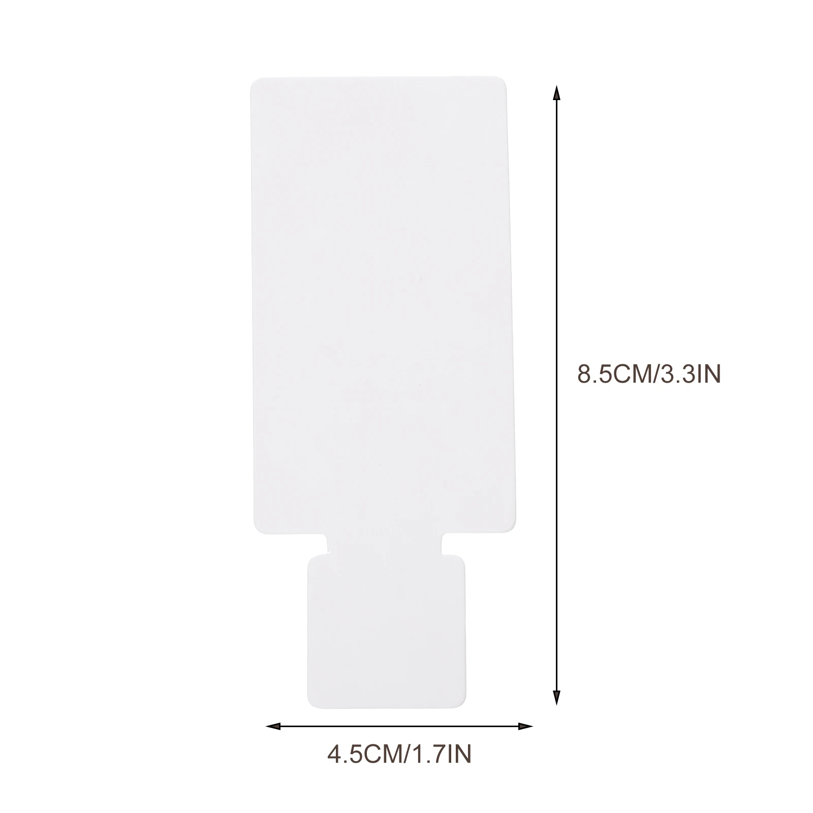   100 قطعة من ورق اختبار العطور الرائحة وشرائط اختبار العطور باللون الأبيض