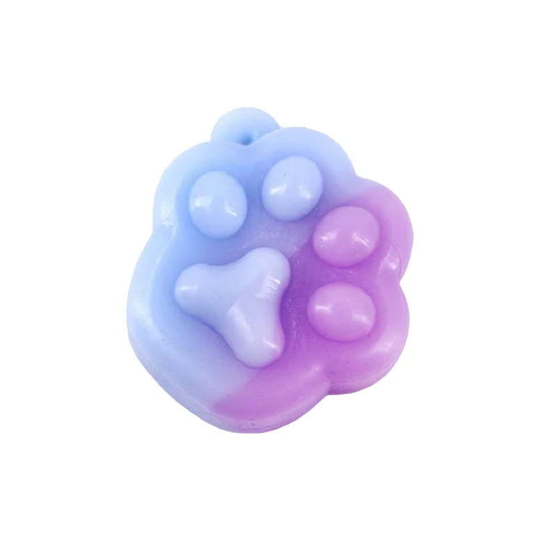 Zabawka dekompresyjna Squishy Paw Stress Relief z uciekającym wycisnąć powolne odbicie NOWA zabawka Fidget