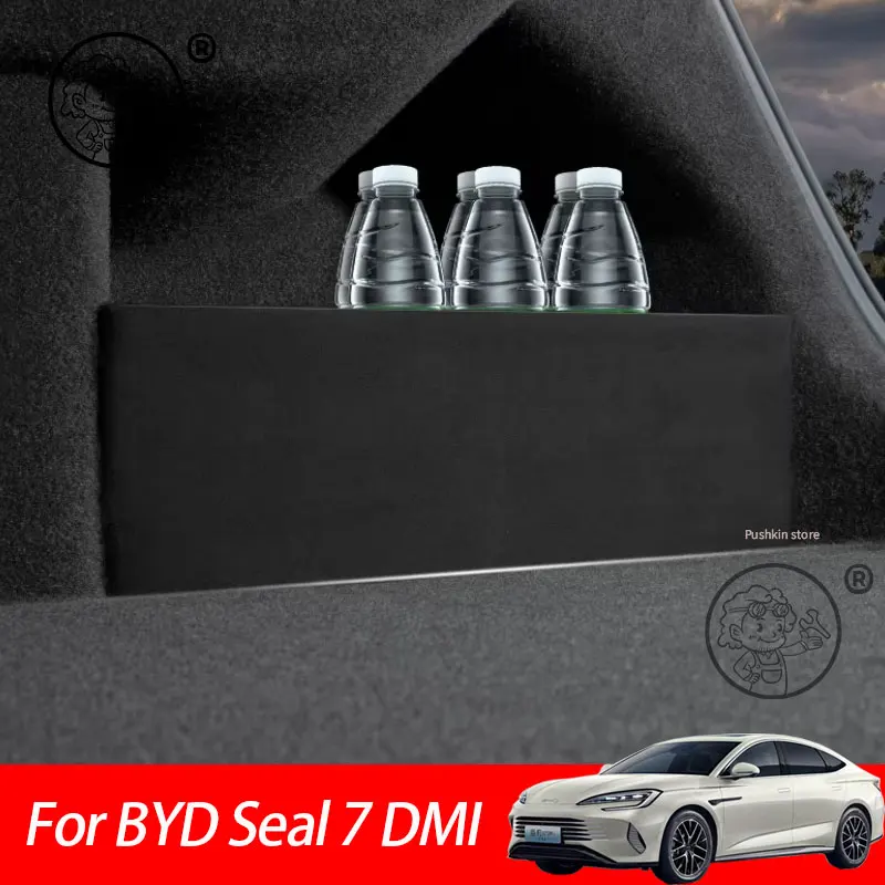 

For BYD Seal 7 DMI SEAL 07 DMI 2025 2026 Car box Trunk storage partitions Modification accessories baffle Accessories