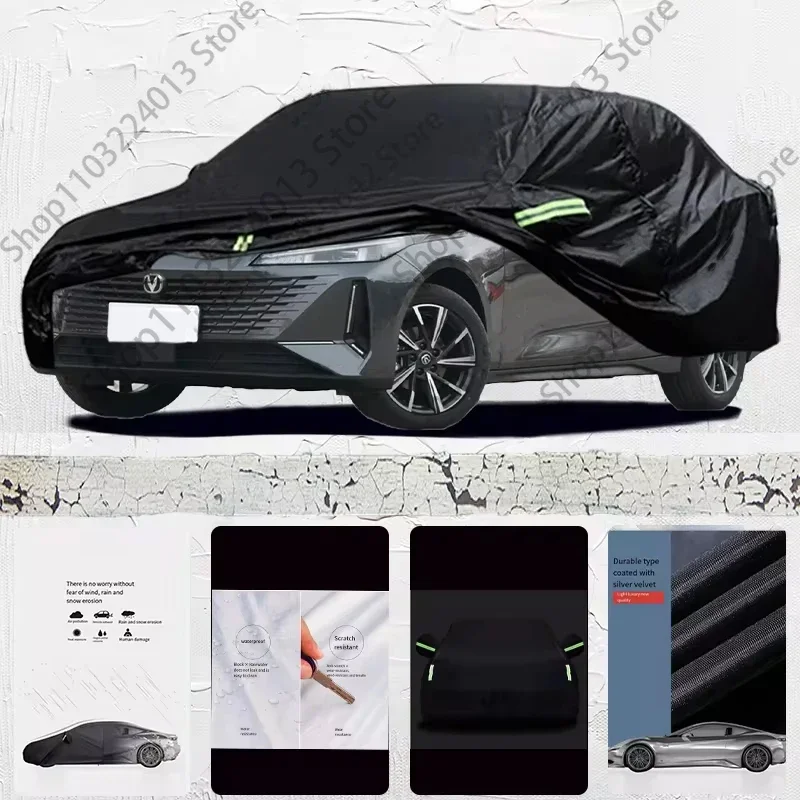 

For Changan Lamore Exterior Car Cover Outdoor Protection Full Car Covers Waterproof Sunshade Anti UV Snow Cover Car cover