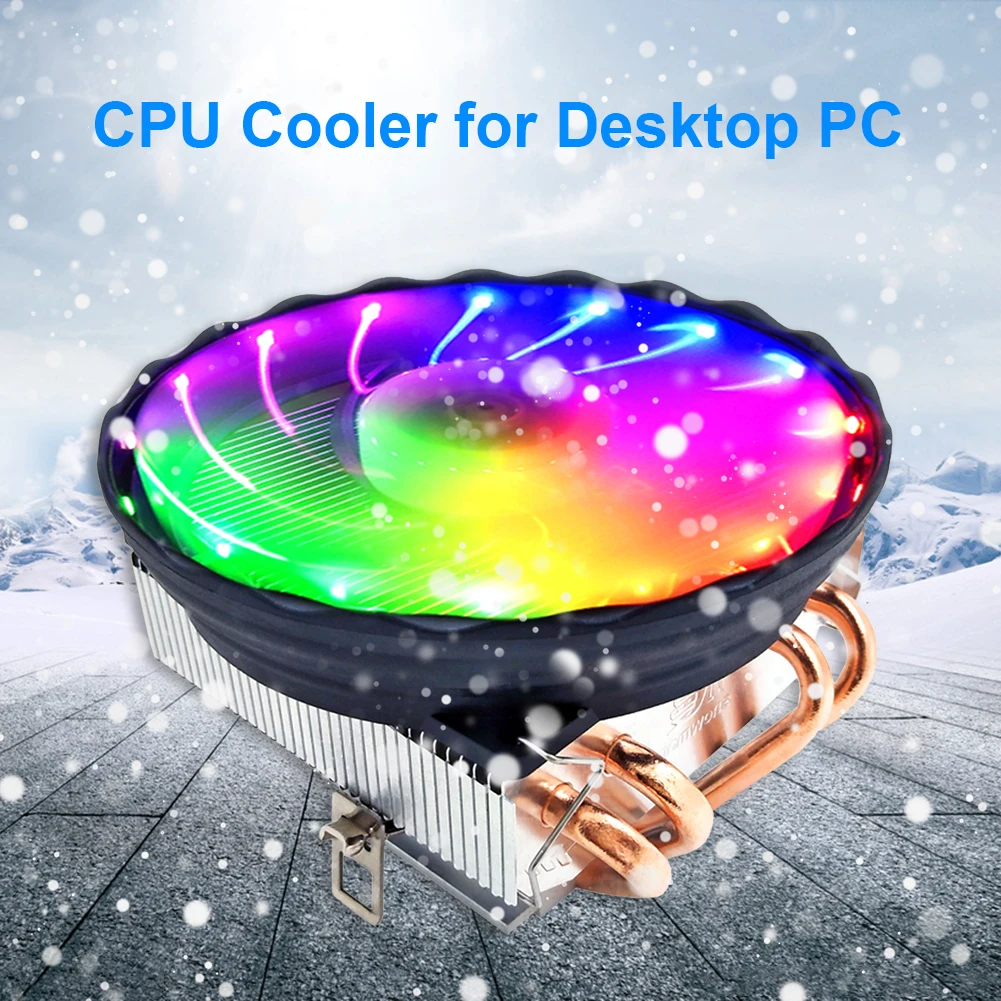 

SNOWMAN 4 Heatpipes CPU Cooler Radiator 3Pin 130W for Intel LGA 2011/1200/1150
