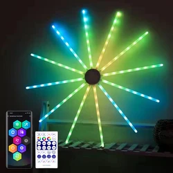 112LED/96 LEDs Smart Branch Lights, Atmosphere light with Bluetooth app and Remote control, for Party Car Theme Park festa Decor