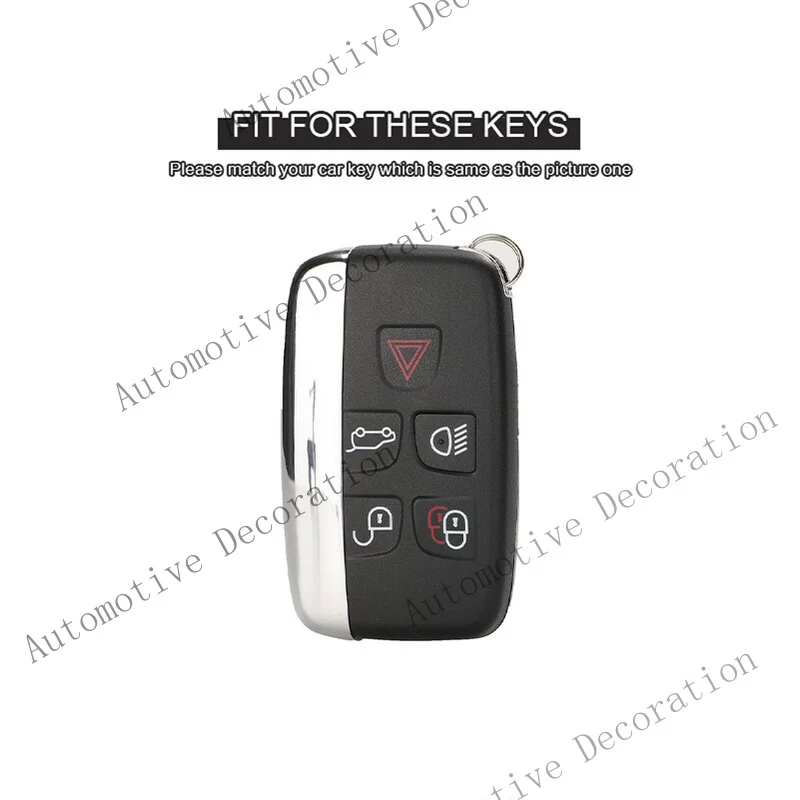 Z+ Aluminum Alloy Car Key Fob Case Cover For Land Rover A9 Range Rover Sport Jaguar