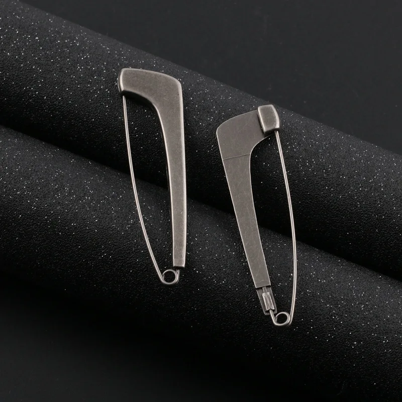 Fashionable Curved Metal Pins 72mm Antiqued Metal Pins Women's Clothing Scarf Accessories